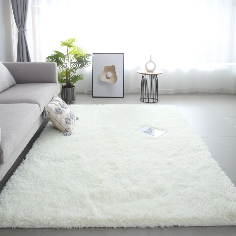 Casual Vacation Solid Color Polyester Fiber Carpet Bedding Set|Home Decor & Bedding