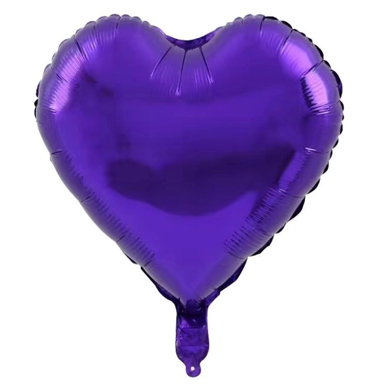 Minimalist Heart Shape Aluminum Foil Balloons for Party Festival Decoration|Party Decorations