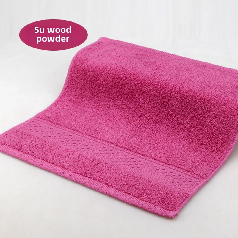 Soft Cotton Square Face Towel Highly Absorbent Household Use|Home Textiles & Towels