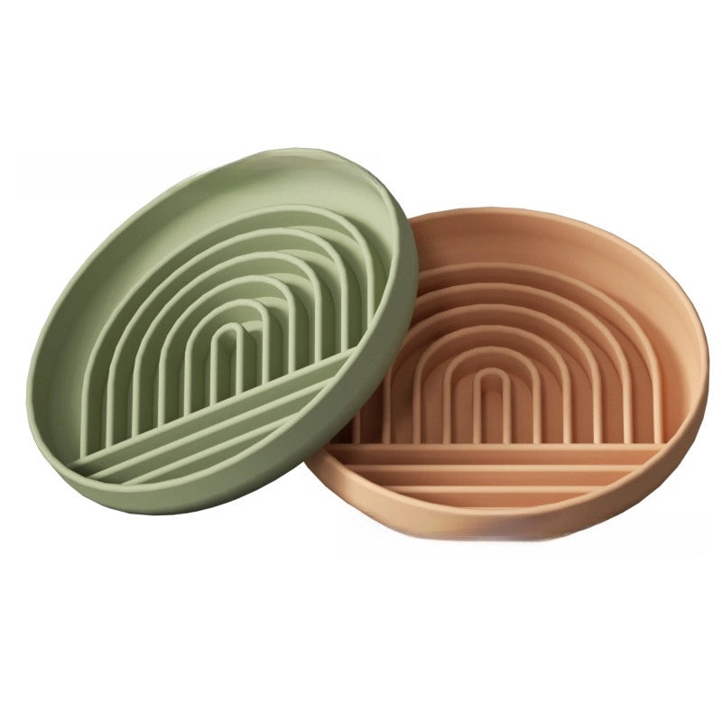 Silicone Slow Feeder Bowl for Dogs Anti-Choking Pet Lick Pad Food Grade Safe | Pet Feeding Accessories
