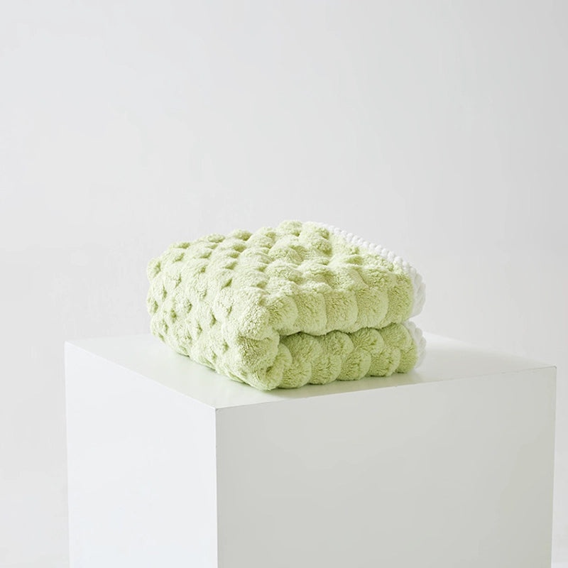 Soft Warm Coral Fleece Towels for Everyday Use|Home & Kitchen Textiles