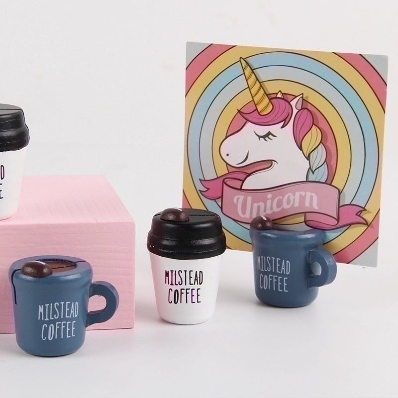 Wooden Letter Cup Holder Retro Style for Classroom and Daily Use|Home Decor & Organization