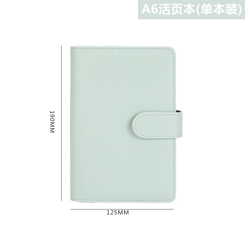 2 Pieces Solid Color PU Leather Spiral Notebooks for Graduation | Stationery & Office Supplies