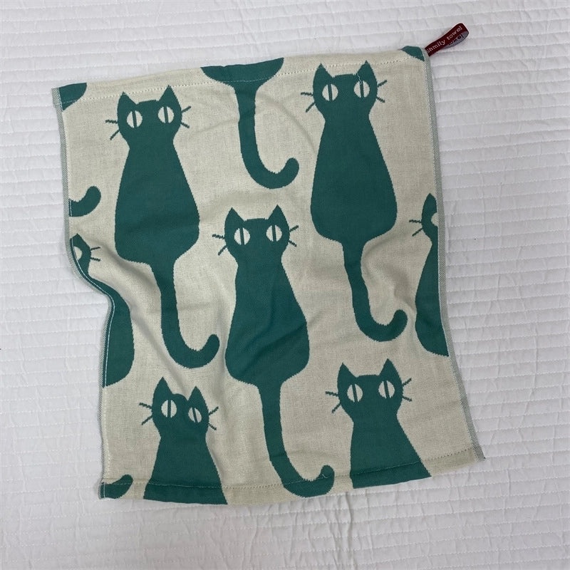 Adorable Animal Print Cotton Towels for Kids|Home & Kitchen Bath Towels