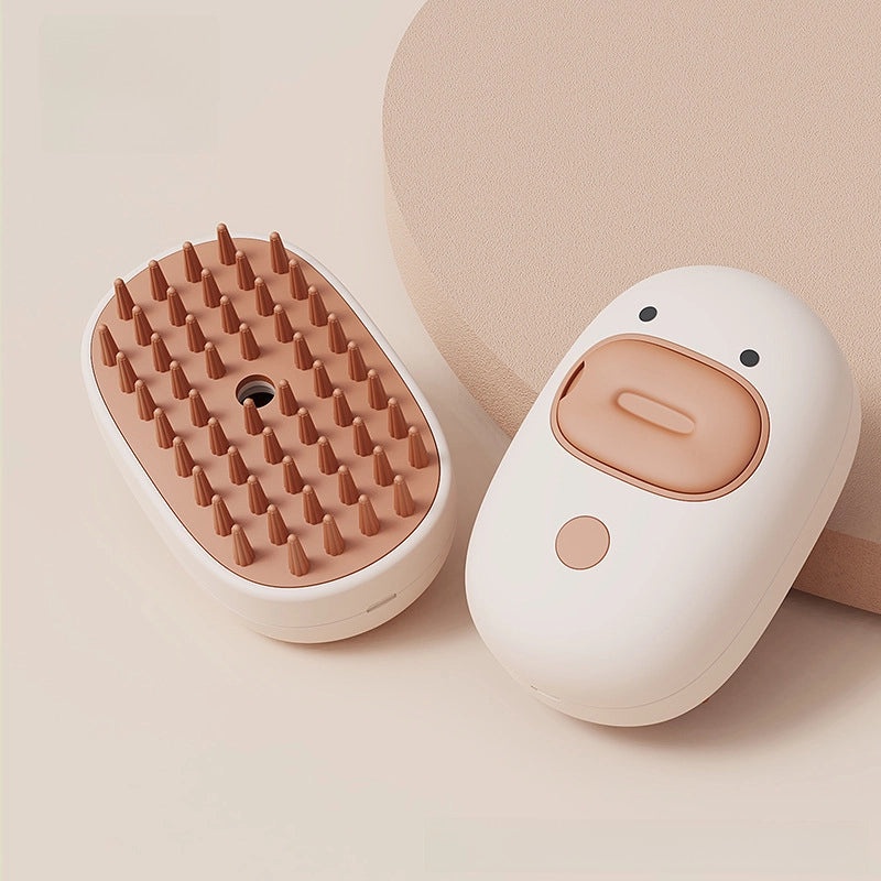 Duckling Pet Spray Comb for Cats and Dogs | Universal Spray Massage Hair Cleaning Tool|宠物护理用品