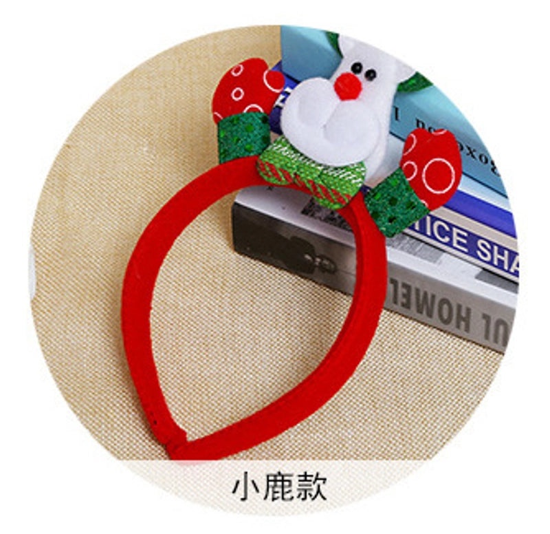 Christmas LED Double Headband Light-Up Hair Accessory|Holiday Accessories