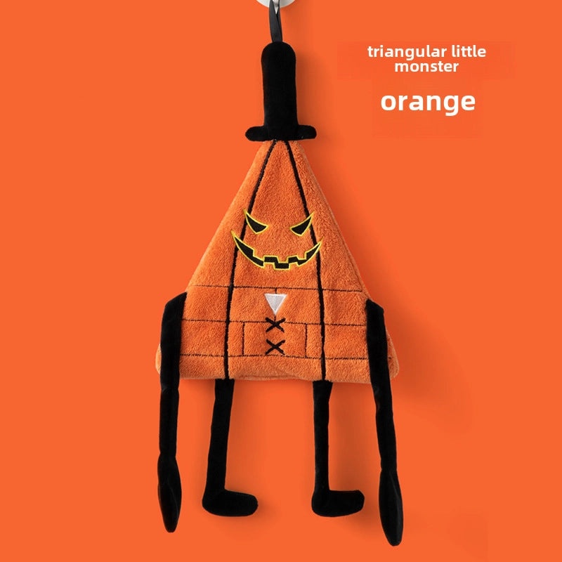 Halloween Monster Coral Fleece Hand Towel Thick Absorbent Quick-Dry Kitchen Cloth Hanging for Kids | Home & Kitchen Textiles