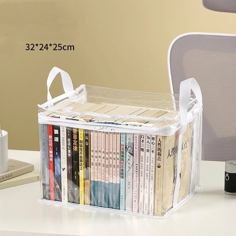 Simple Solid Color PVC Casual Storage Bag|Bags & Storage