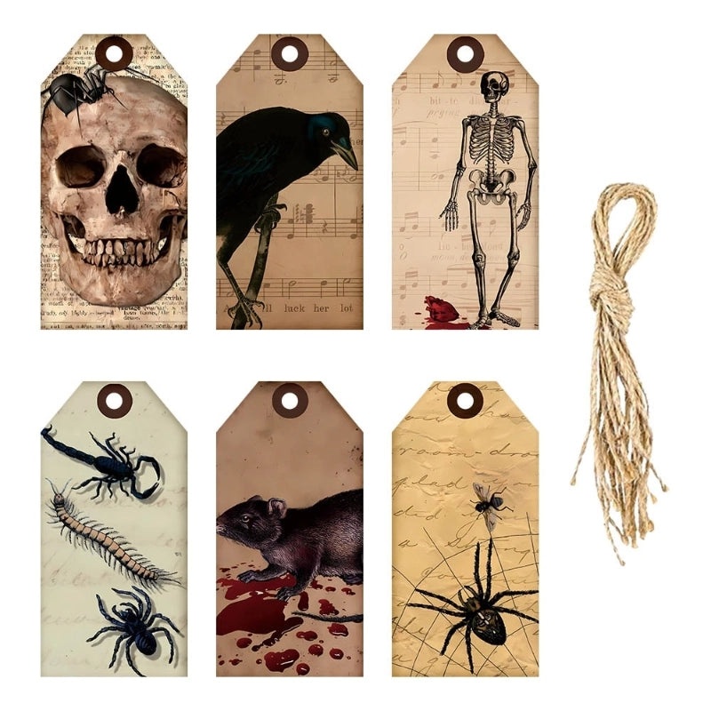 Halloween Crow Spider Skull Hanging Ornaments for Party Decor|Home Decor