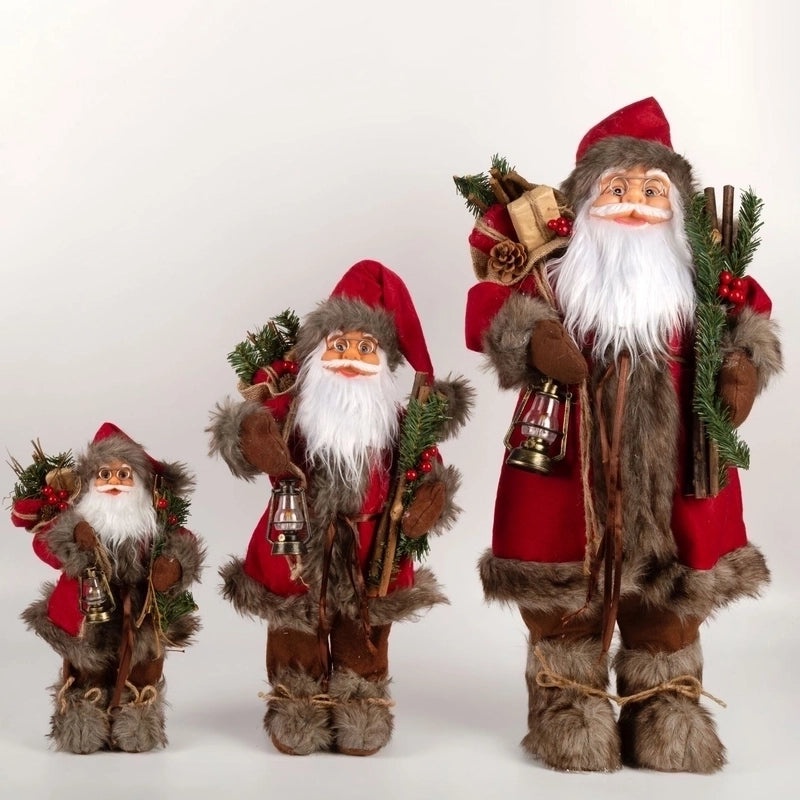 Festive Santa Claus PVC Christmas Party Decorations|Holiday Party Supplies