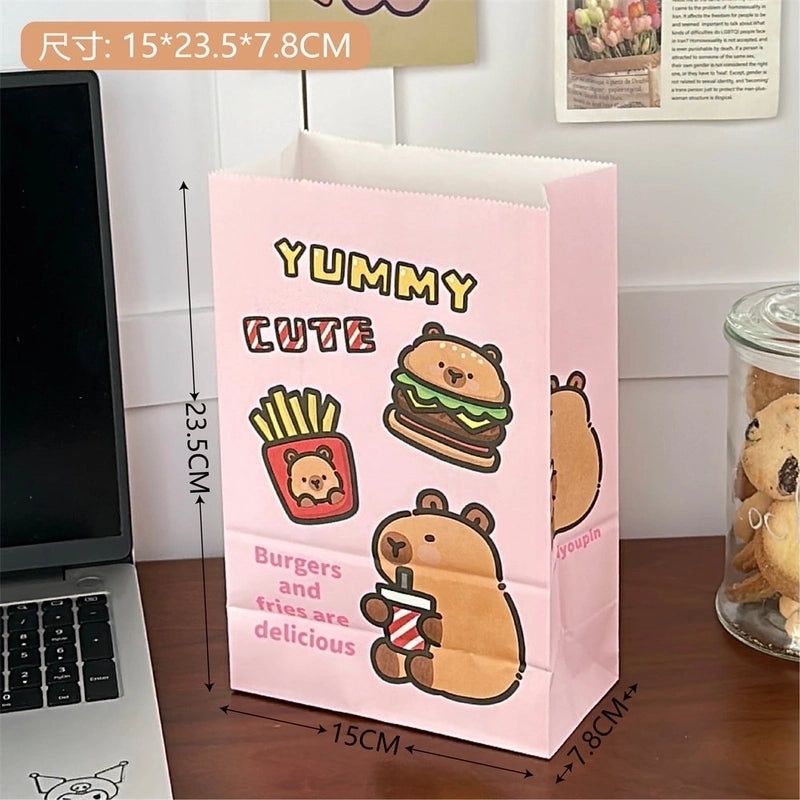 Plaid Kraft Paper Birthday Gift Bag Single Piece | Birthday Gift Bags