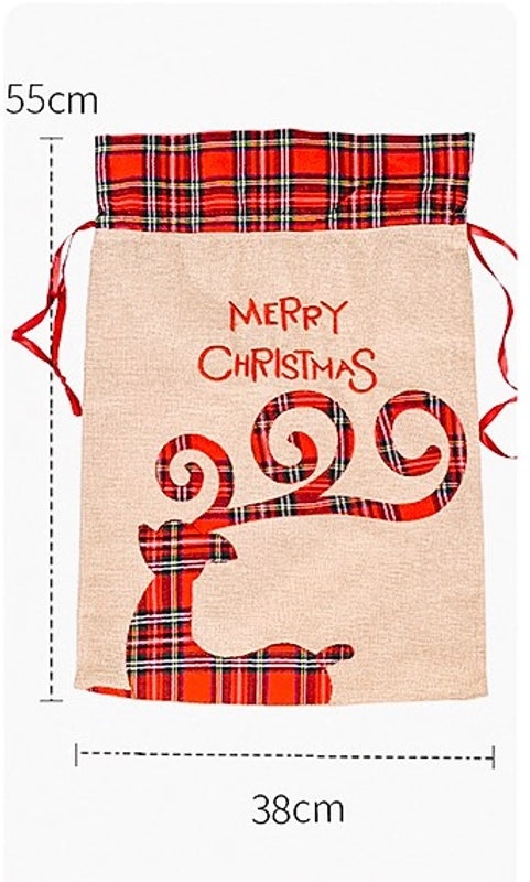Festive Christmas Cartoon Gift Bags for Party Favors | Holiday Party Supplies