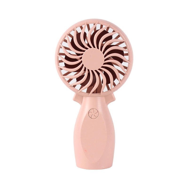 Mini Portable Solid Color Plastic Fan|Home & Garden Accessories
