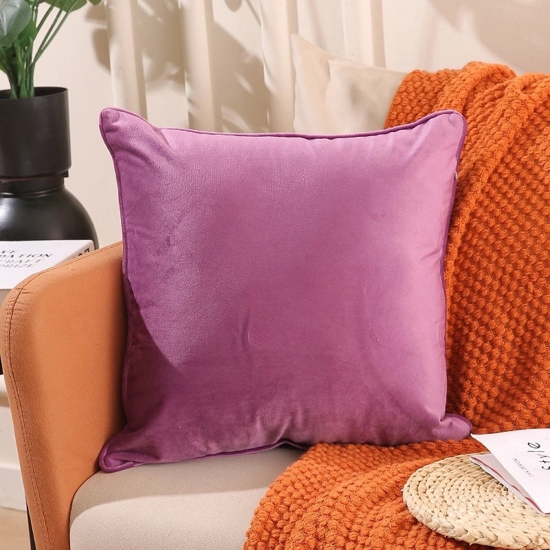 Chinoiserie Style Soft Velvet Pillow Covers|Home Decor Cushions