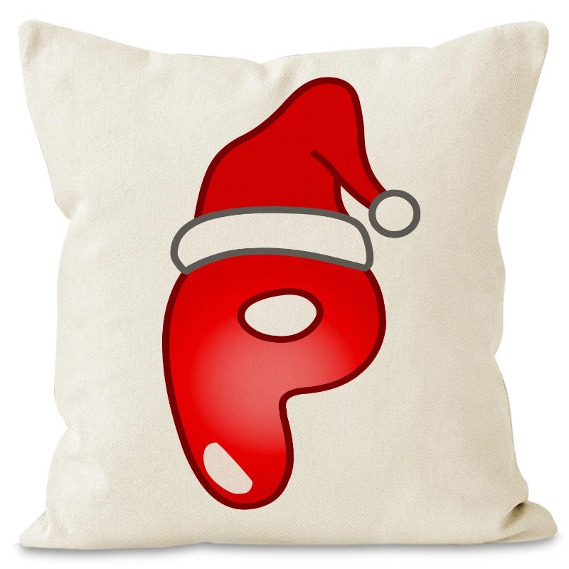 Nordic Christmas Pillow Covers Cute Modern Santa Hat Linen Polyester Sofa Cushion Cases|Home Decor Pillows