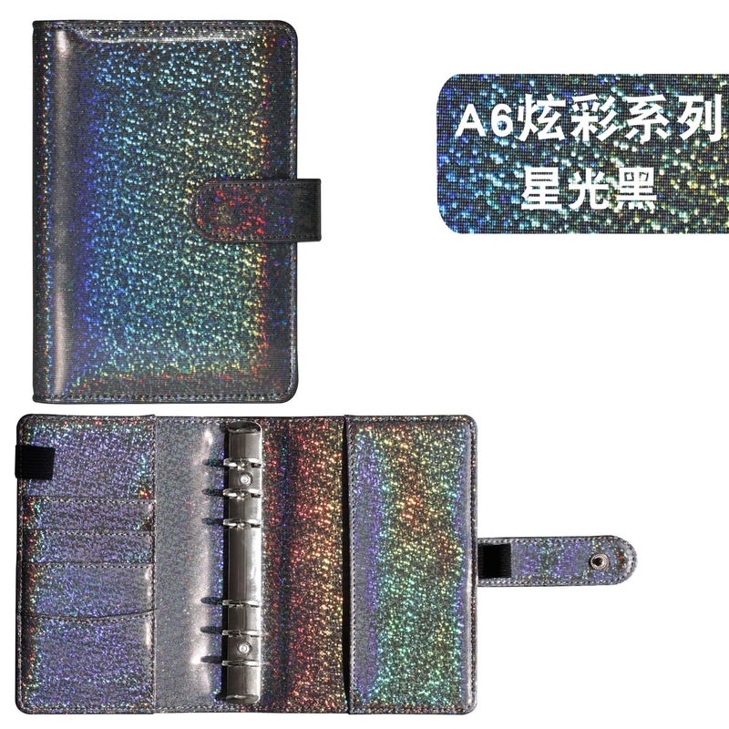 Classic A6 Pure Color Leather Loose-leaf Student Notebook | Stationery & Notebooks