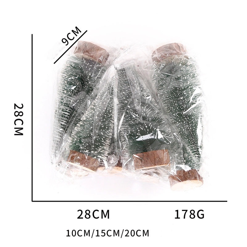 Casual Christmas Tree Plastic Iron Table Decoration for Family Gathering | Holiday Home Decor