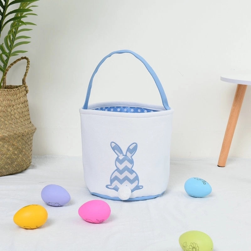 Minimalist Easter Rabbit Cloth Basket for Daily Use | Home Decor & Seasonal Accessories
