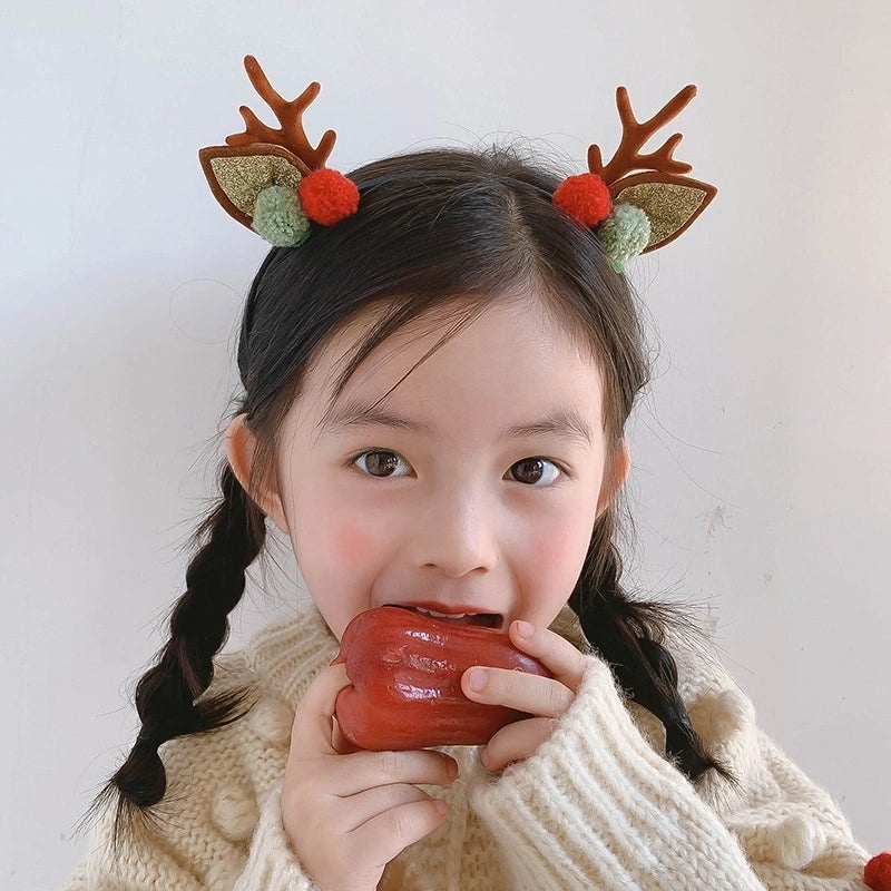 Festive Resin Antler Hairpin for Daily Wear|Hair Accessories