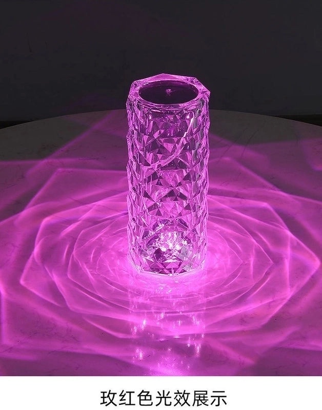 Minimalist Geometric Indoor Night Light with Mixed Materials, 1 Piece | Home Decor Lighting