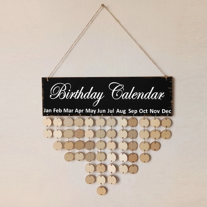 Minimalist Wooden Heart-Shaped Daily Hanging Ornaments|Home Decor & Accessories