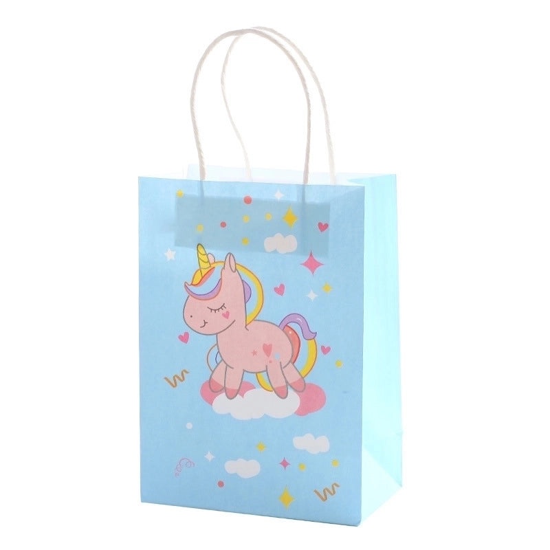 Cute Animal Cartoon White Cowhide Gift Bags for Wedding Birthday Party | Party Supplies & Gift Wrapping