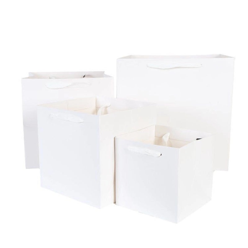 Vintage Solid Color Paper Gift Bags for Festivals | Party Supplies