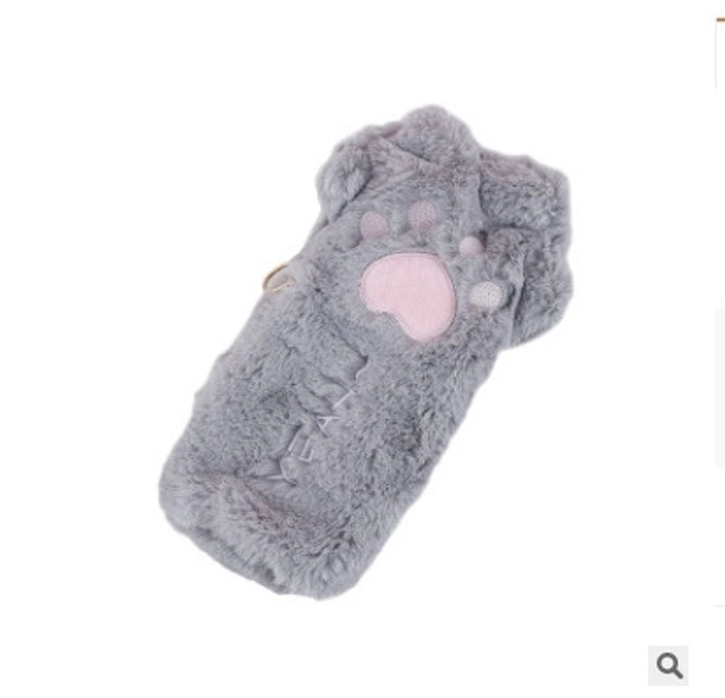 Plush Letter Paw Print Cushion Soft Cute Decorative Pillow|Home Decor