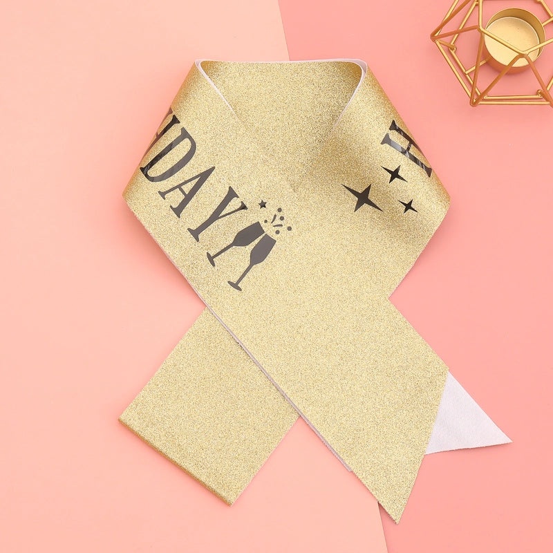 Minimalist Letter Cloth Belt for Birthday Gift | Accessories & Jewelry