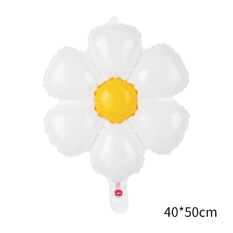 Birthday Rose and Daisy Flower Aluminum Foil Balloon for Party Decorations|Party Supplies Balloons