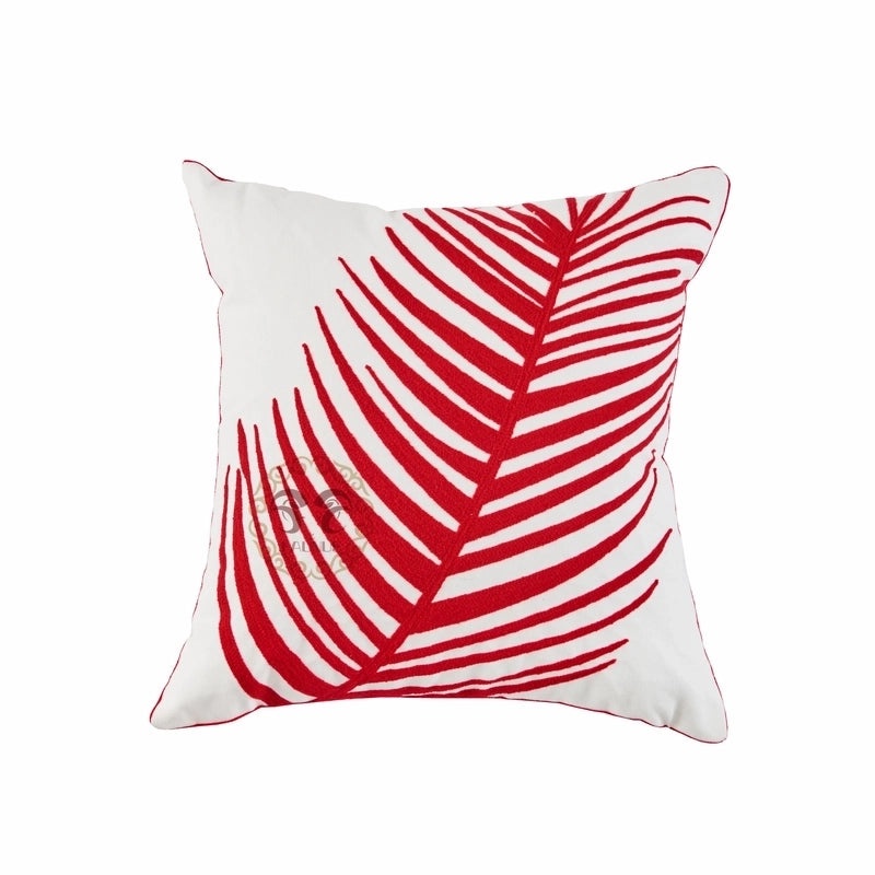 Tropical Floral Cotton Pillow Covers for Vacation Vibes|Home Decor & Bedding