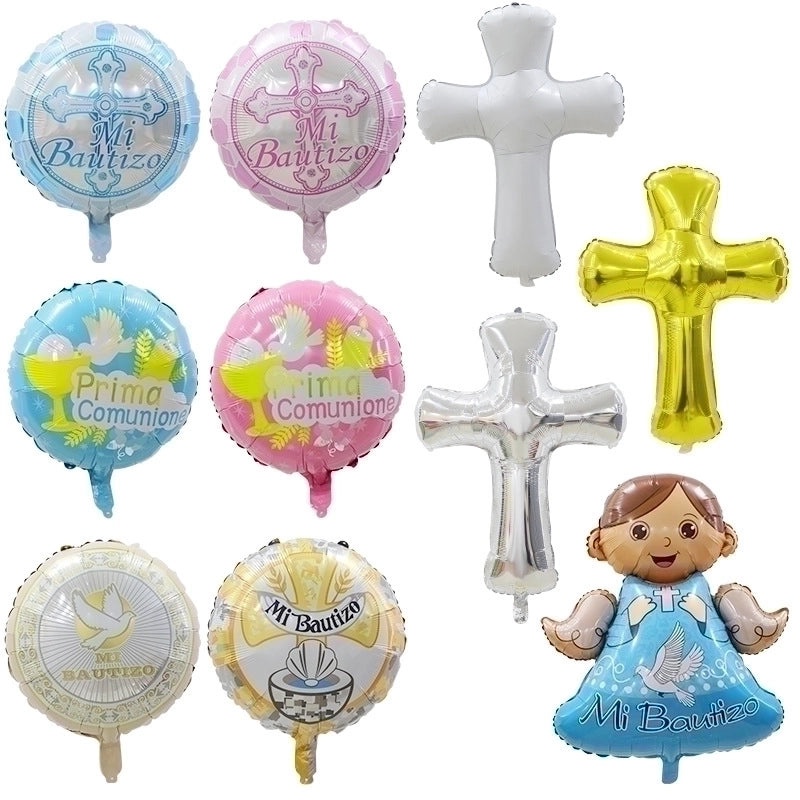 Geometric Aluminum Foil Party Balloons for Washing Etiquette Celebration|Party Decorations