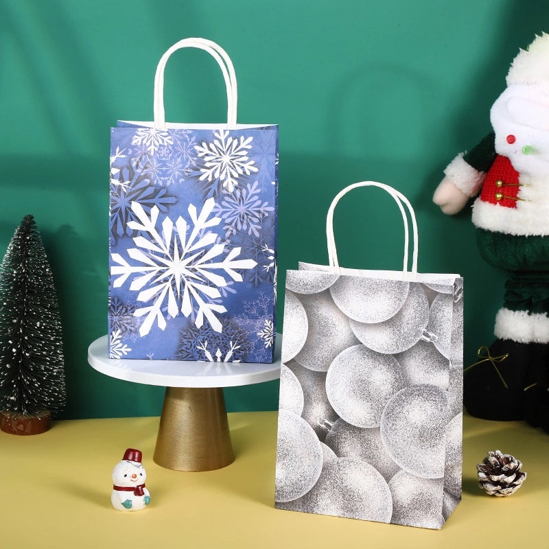 2000 Pieces Nordic Christmas Tree Snowflake Gift Wrapping Bags Party Supplies|Gift Wrapping Supplies