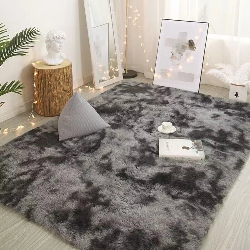 Solid Color Polyester Carpet for Casual Vacation | Home Decor & Artificial Decorations