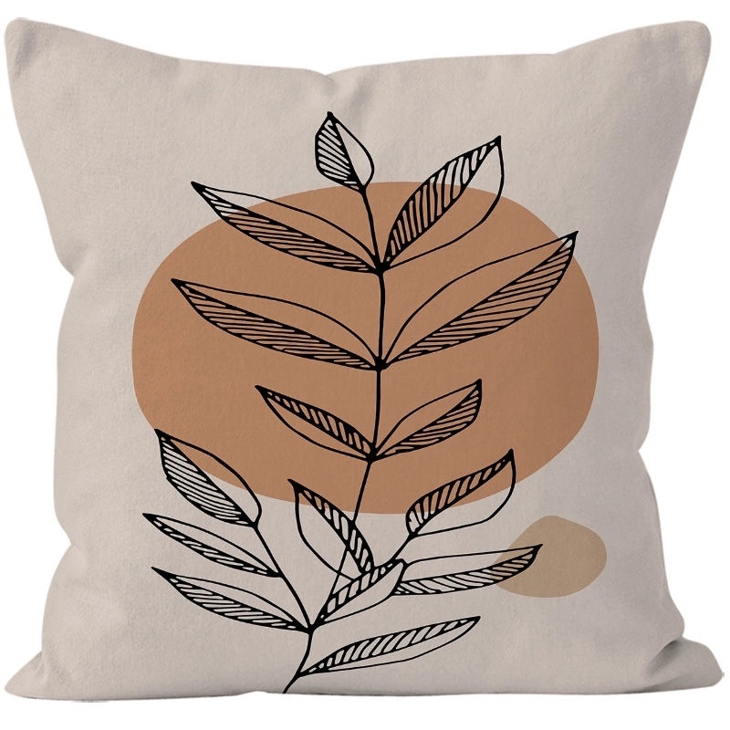 Preppy Minimalist Velvet Pillow Cases Color Block Super Short Design|Home Decor Pillows