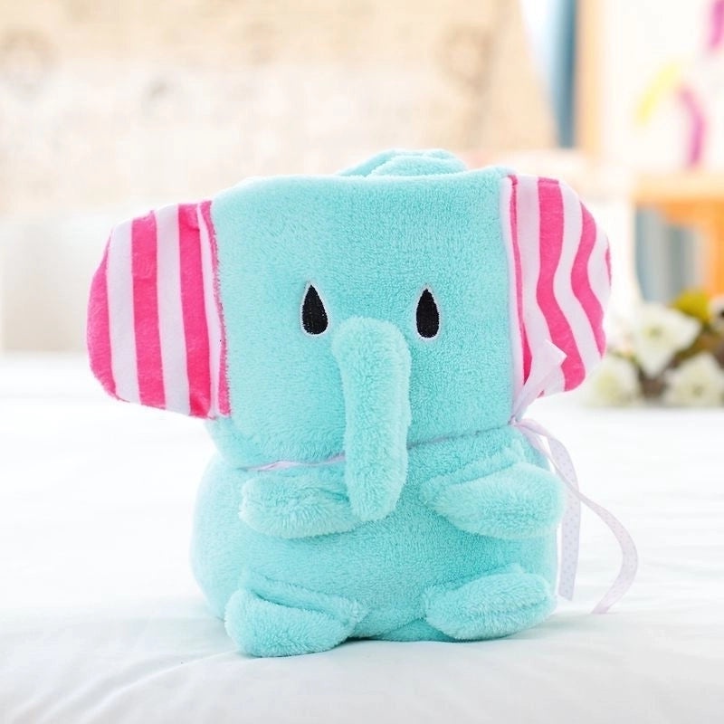 Adorable Cartoon Print Soft Polyester Towels for Kids|Bath Towels & Accessories