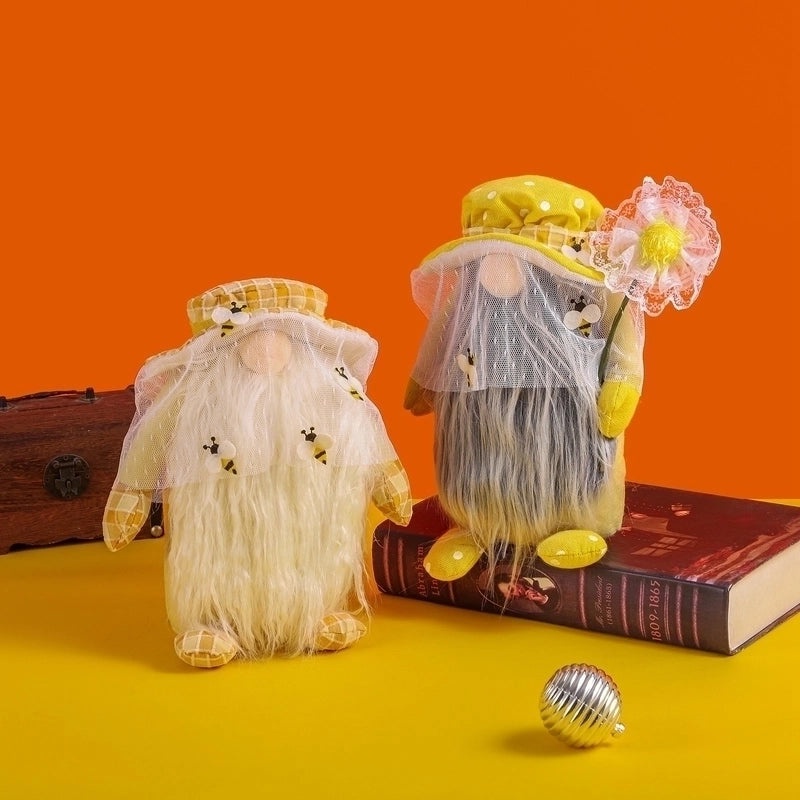 Cartoon Doll Floral Fabric Ornaments Decorative Artificial Flowers|Home Decor Accessories