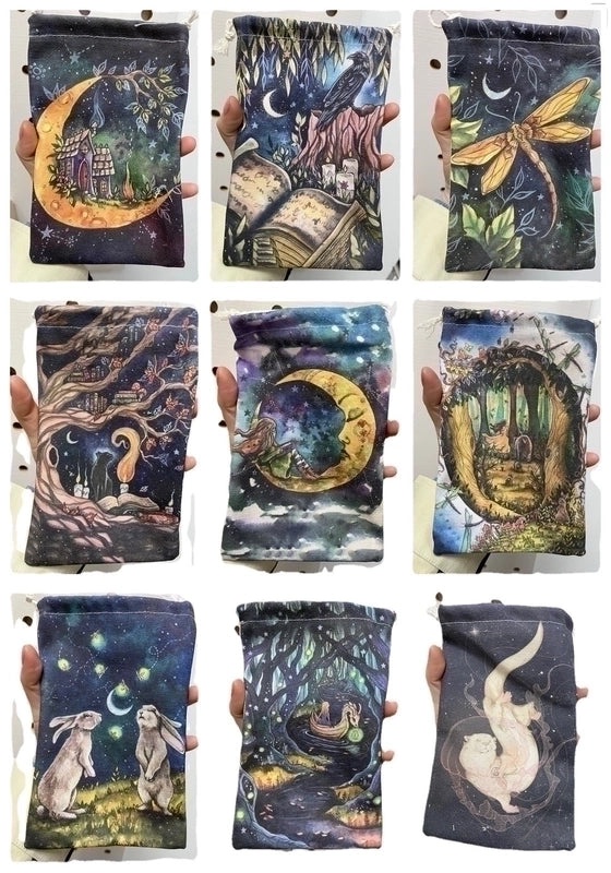 Artistic Vintage Star and Moon Canvas Wall Art | Home Décor Canvas Paintings