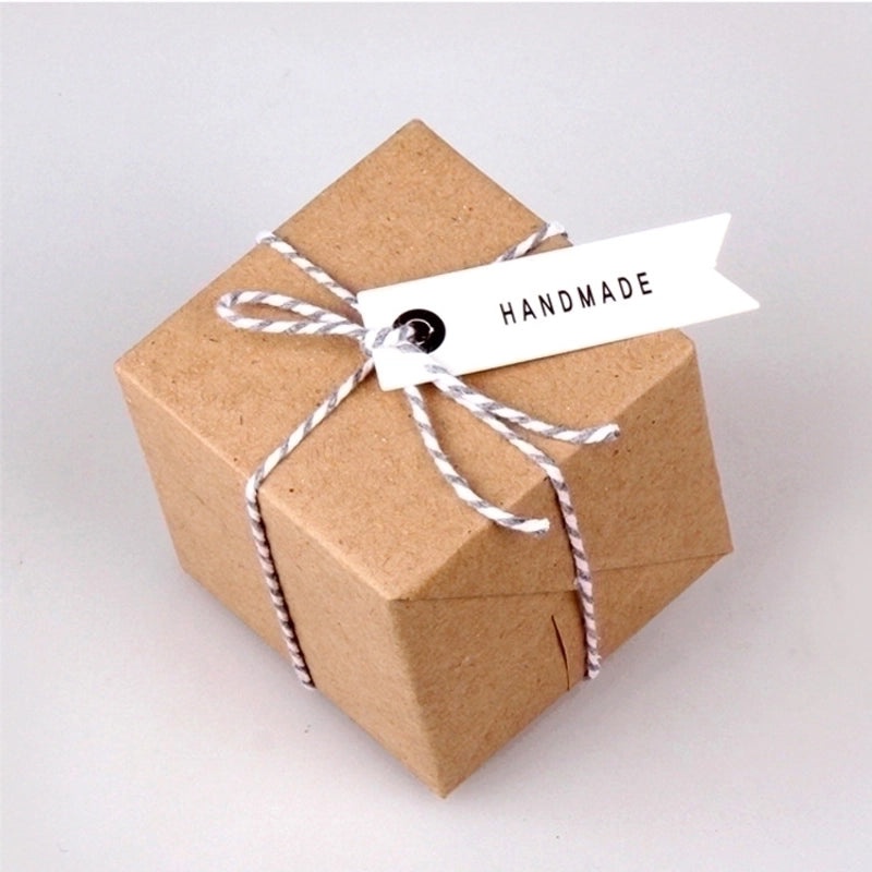 300 Pieces Long Flag-shaped Handmade Packaging Small Card Labels for Gifts|Packaging & Labels