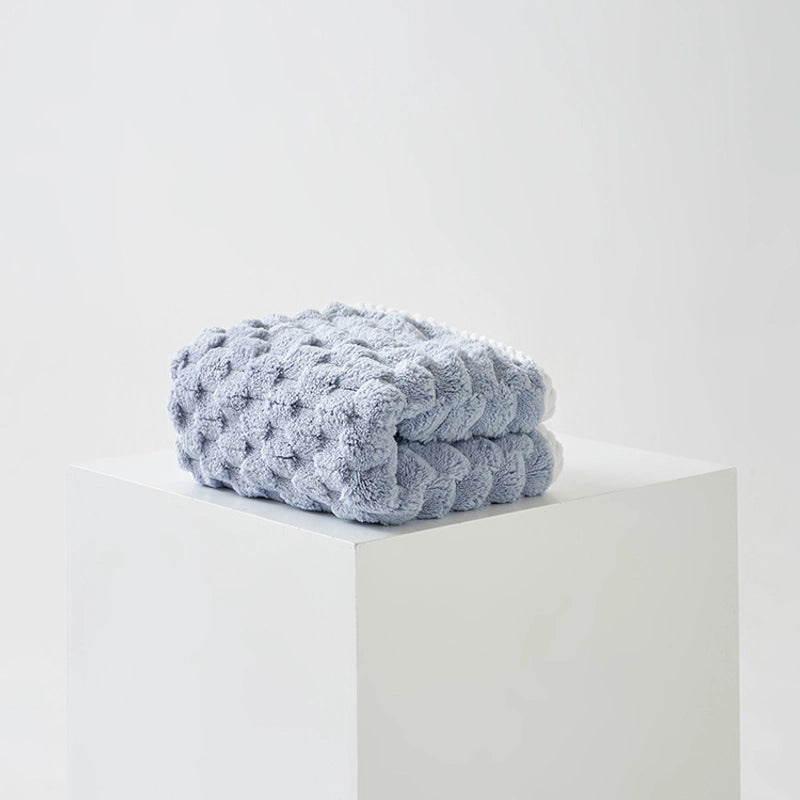 Soft Warm Coral Fleece Towels for Everyday Use|Home & Kitchen Textiles