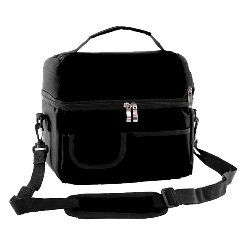 Insulated Double-layer Large Capacity Picnic Bag with Durable Zipper|Outdoor & Picnic Accessories