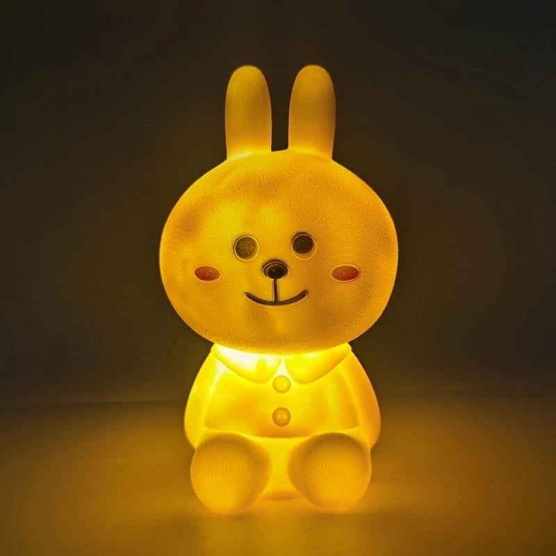 Adorable Bear Shaped Synthetic Indoor Night Light|Home Decor Lighting