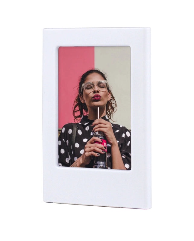 Magnetic Photo Frame ABS Material Solid Color Casual Style | Home Decor