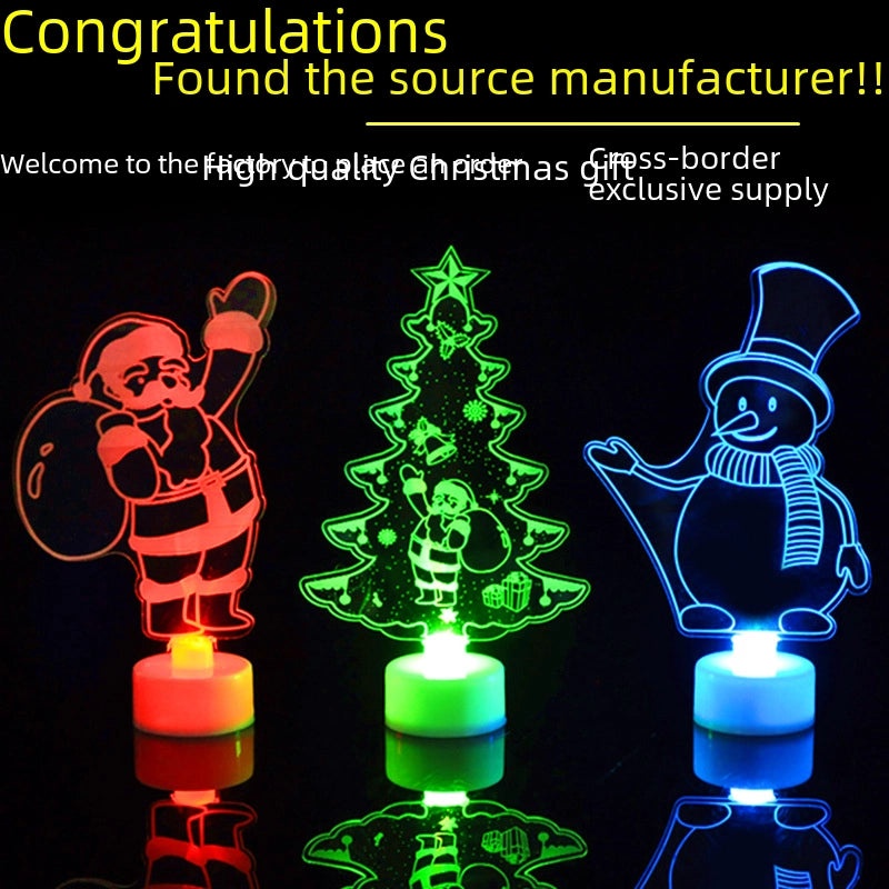 Christmas Cartoon Pastoral Acrylic Jewelry|Accessories & Jewelry