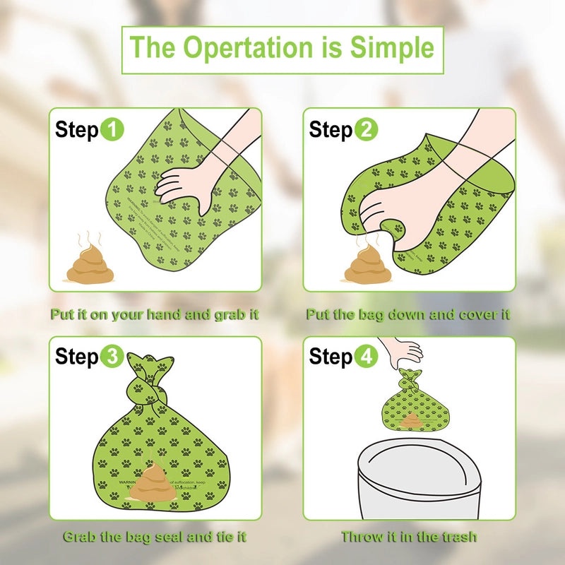 Biodegradable Dog Poop Bags Single Roll|Pet Supplies