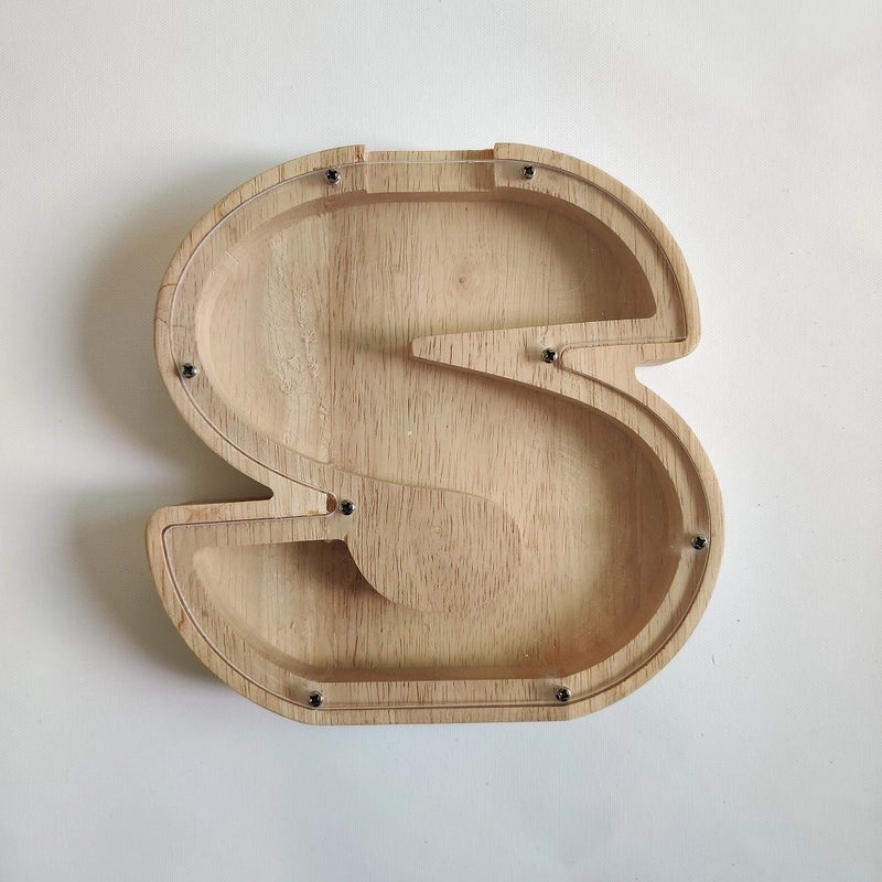 Oak Letter Glass Pendant for Halloween Christmas Easter Casual Wear|Jewelry & Accessories