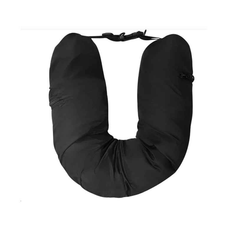 Travel Neck Pillow with Padded Pillowcase | Travel Accessories