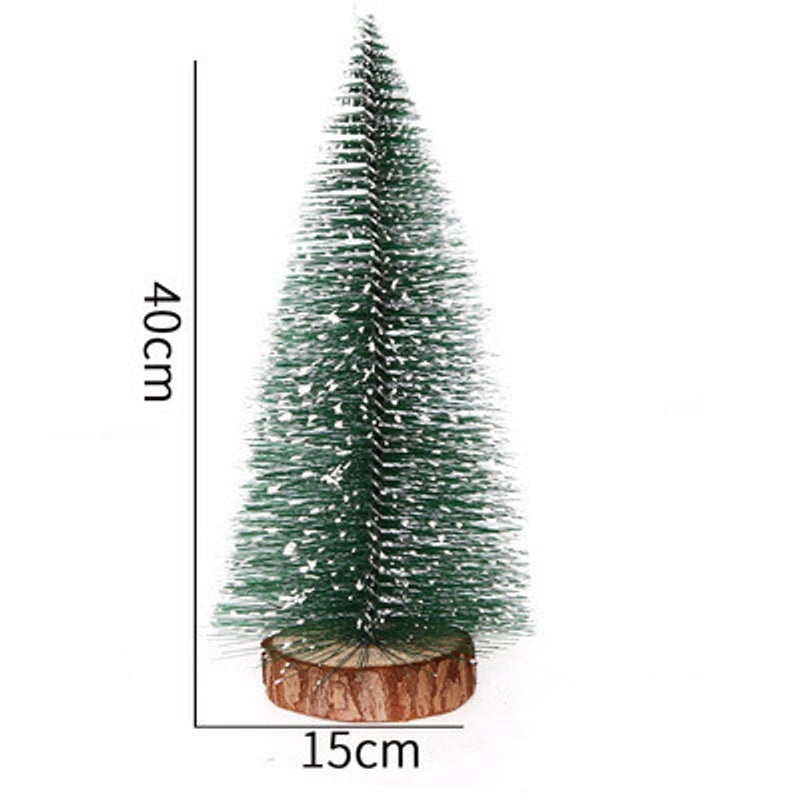 Casual Christmas Tree Plastic Iron Table Decoration for Family Gathering | Holiday Home Decor