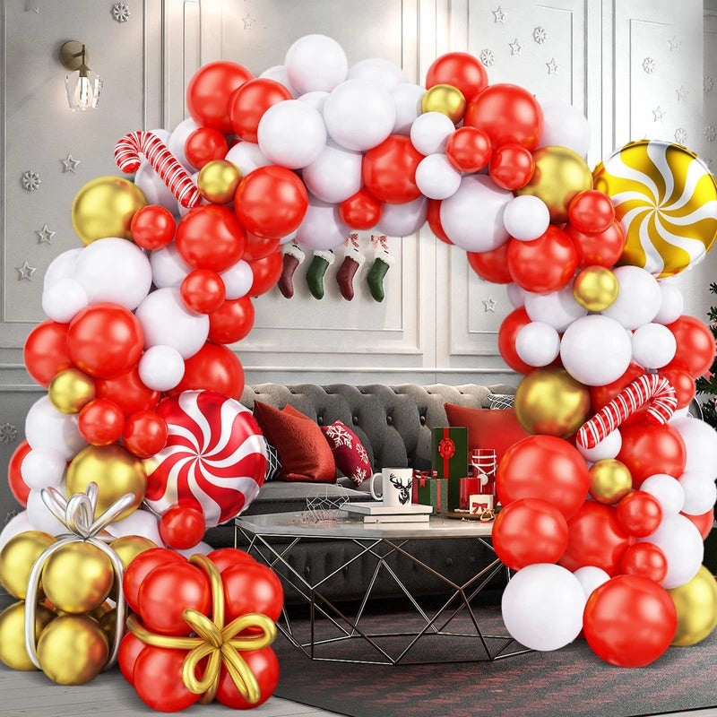 Christmas Colorful Candy Themed Party Balloons - Casual Emulsion Balloon Decorations|Party Supplies & Decorations