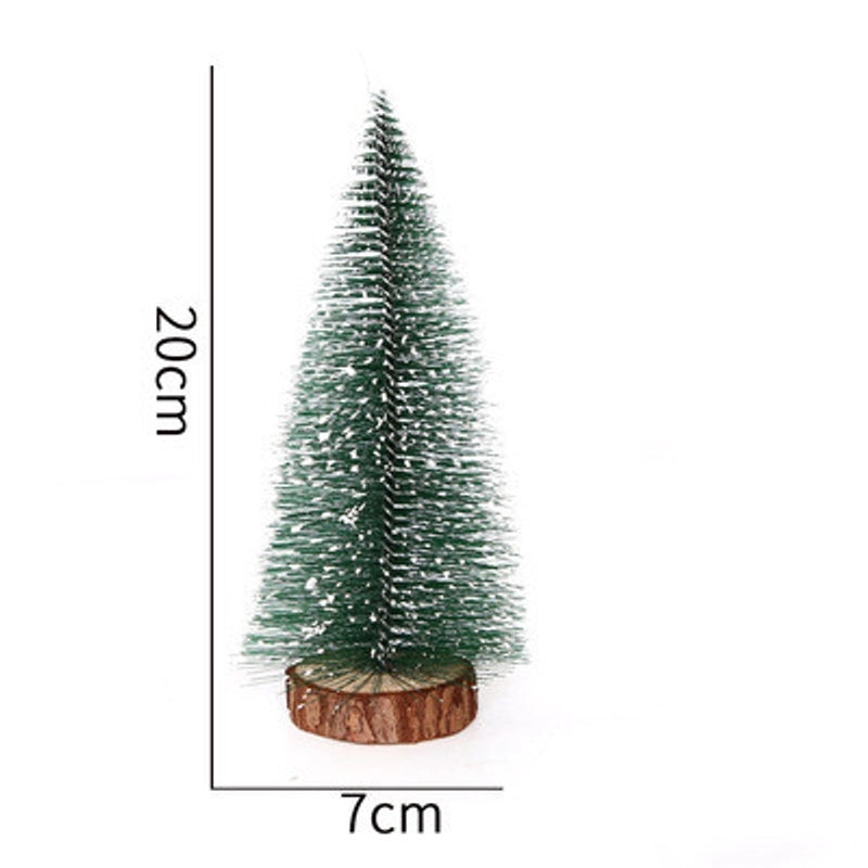 Casual Christmas Tree Plastic Iron Table Decoration for Family Gathering | Holiday Home Decor